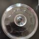 Glass salad bowl + lid