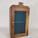 Wood art nouveau style medicine cabinet