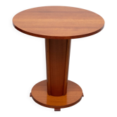 Stunning Dutch Art Deco Amsterdam school round center table 1930s