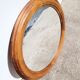 Mirror vintage round wood, 60cm