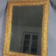 Ancien miroir doré Art nouveau 60x50 cm