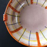 Abstract dish by Elfie Stadtler for Schramberg