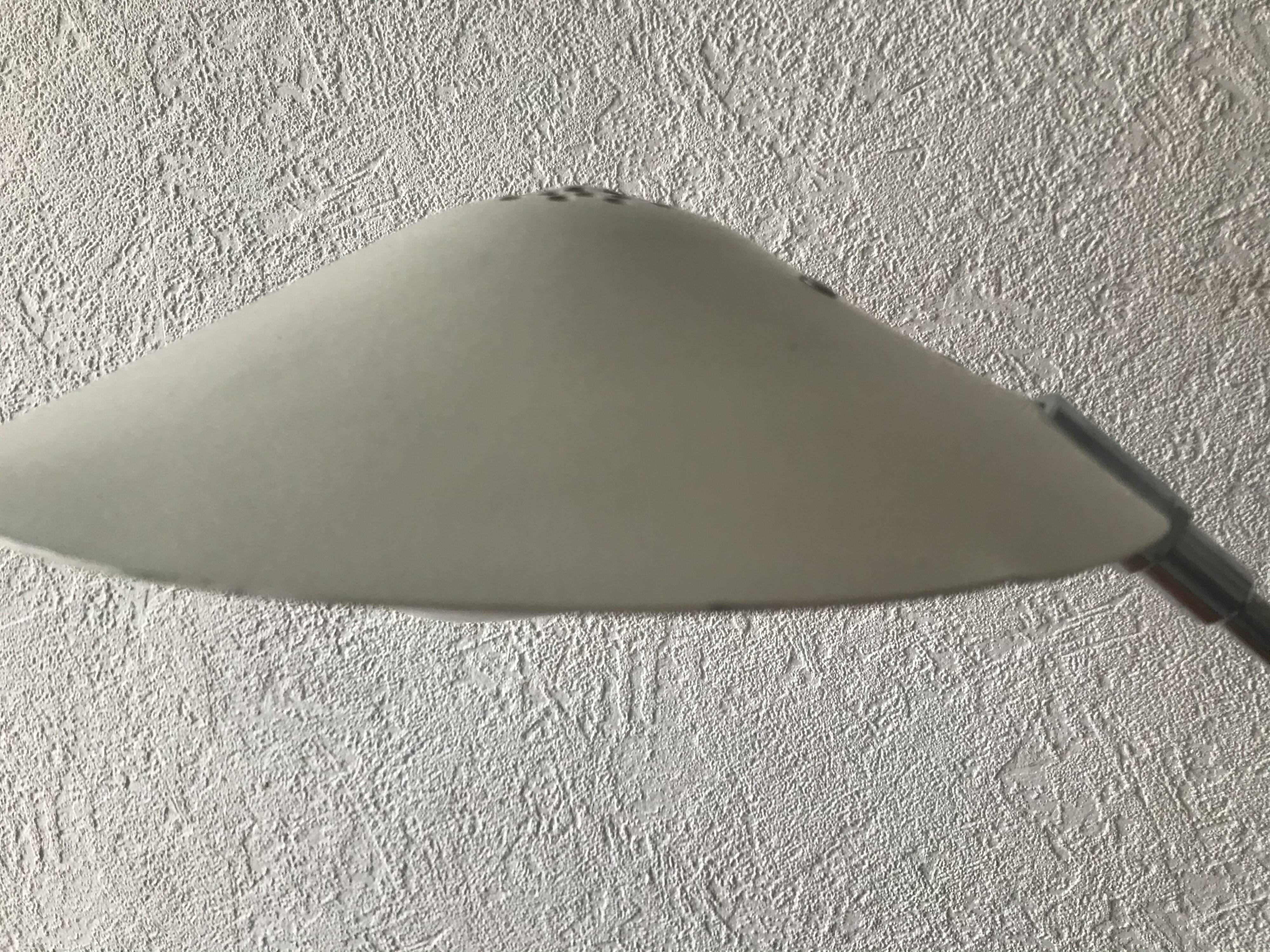 White metal articulated desk lamp