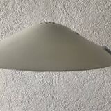 White metal articulated desk lamp