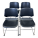Ensemble de 4 chaises matrix par tolleson pour krueger années 70 usa