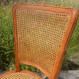 Paire de chaises cannées anciennes
