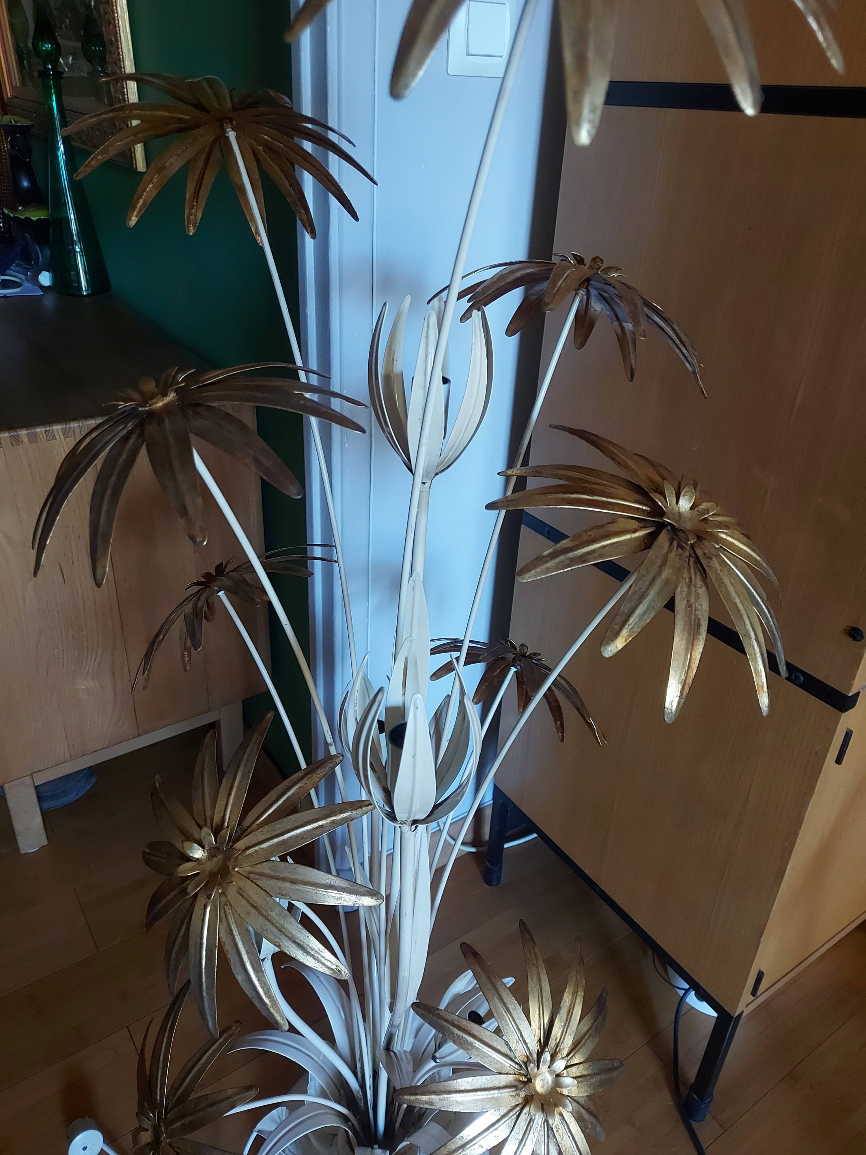 Flower floor lamp design 70'S , Hans Kögl