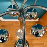 Eyeball floor lamp with 5 articulated lights