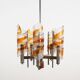Pendant lamp, Murano glass, Italian design, 1970s, production: Italy