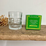 6 vintage Préfontaines whisky glasses