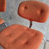 Set of 5 steelcase strafor chairs