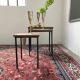 Tables gigogne teck moderniste années 50
