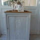Art Deco confectioner's furniture patinated grey