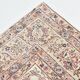 Soft Beige Floral Vintage Rug, One of a Kind Vintage Rug, 277x354 Cm