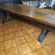 Dining table in solid wood for 10 - 12 people