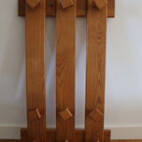Wooden wall hook 9 hooks