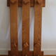 Wooden wall hook 9 hooks
