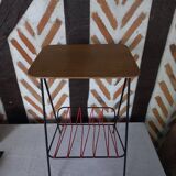 Magazine holder end table 1960