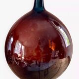 Old amber demijohn 50L
