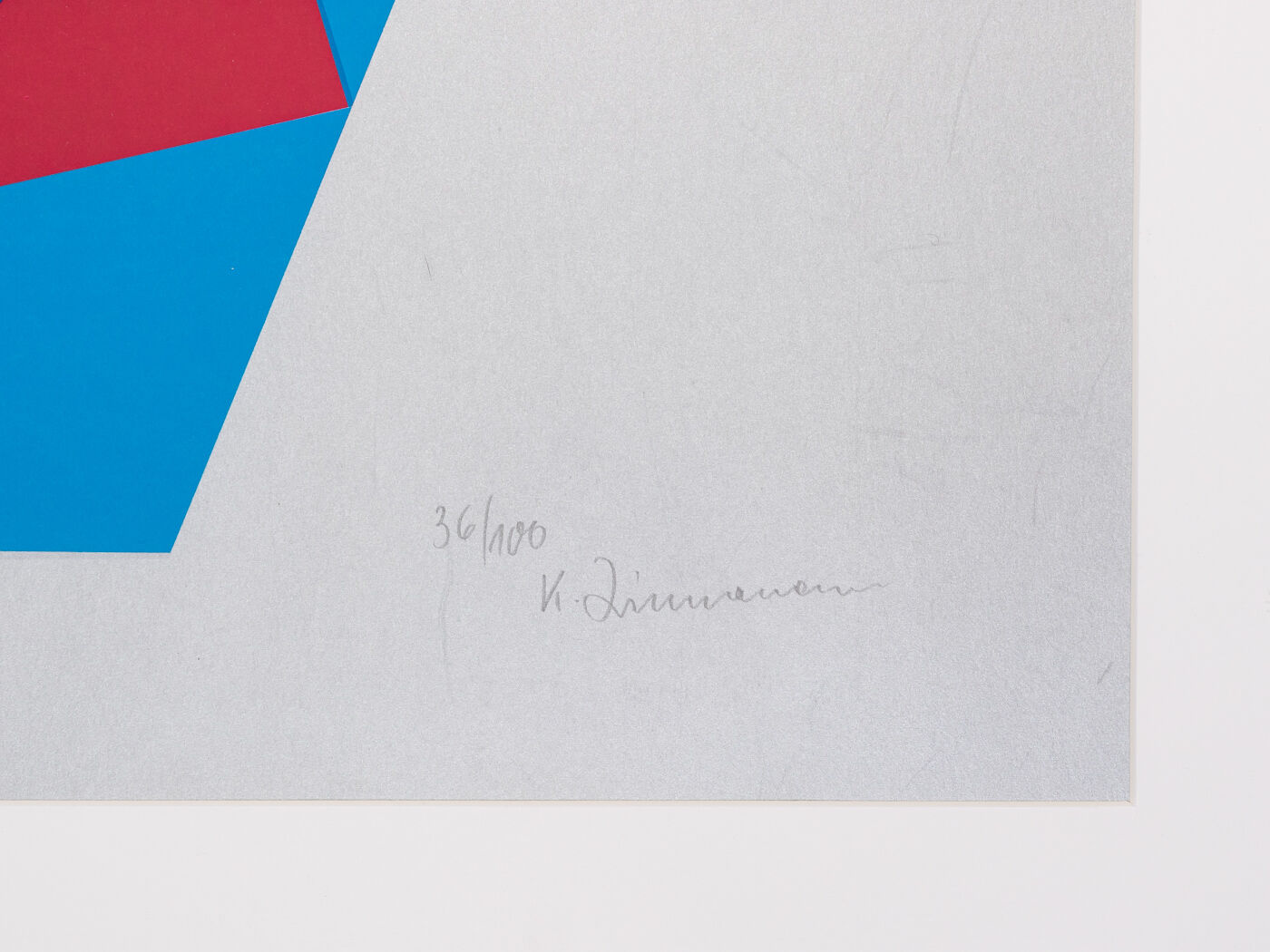 Rocket, Screen Printing on thick Paper, 64 x 92