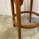 Tabouret en bois courbé