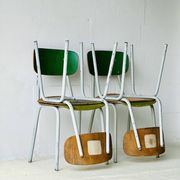 Chaises de bistro, ensemble de quatre