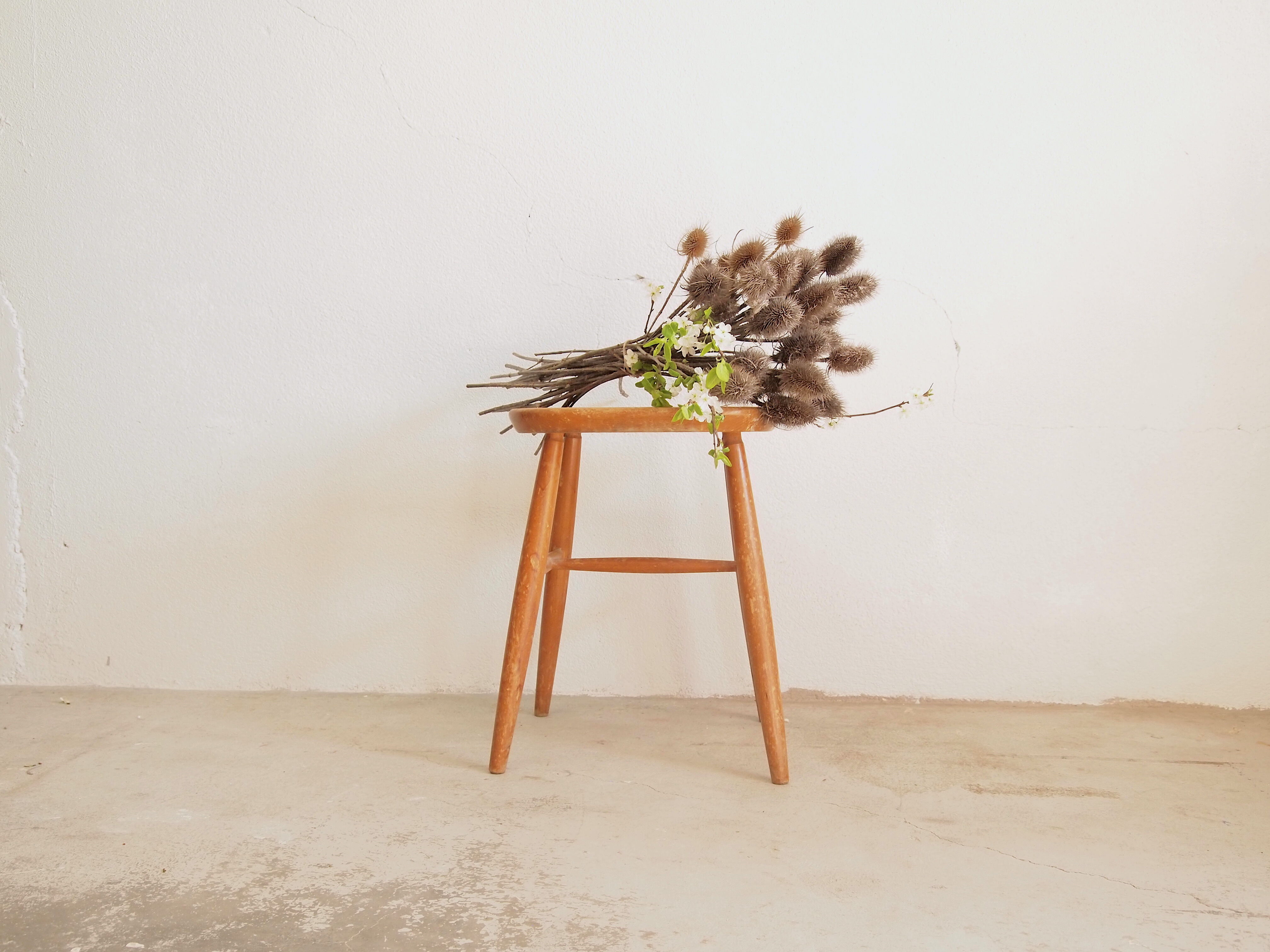 Wooden tabouret