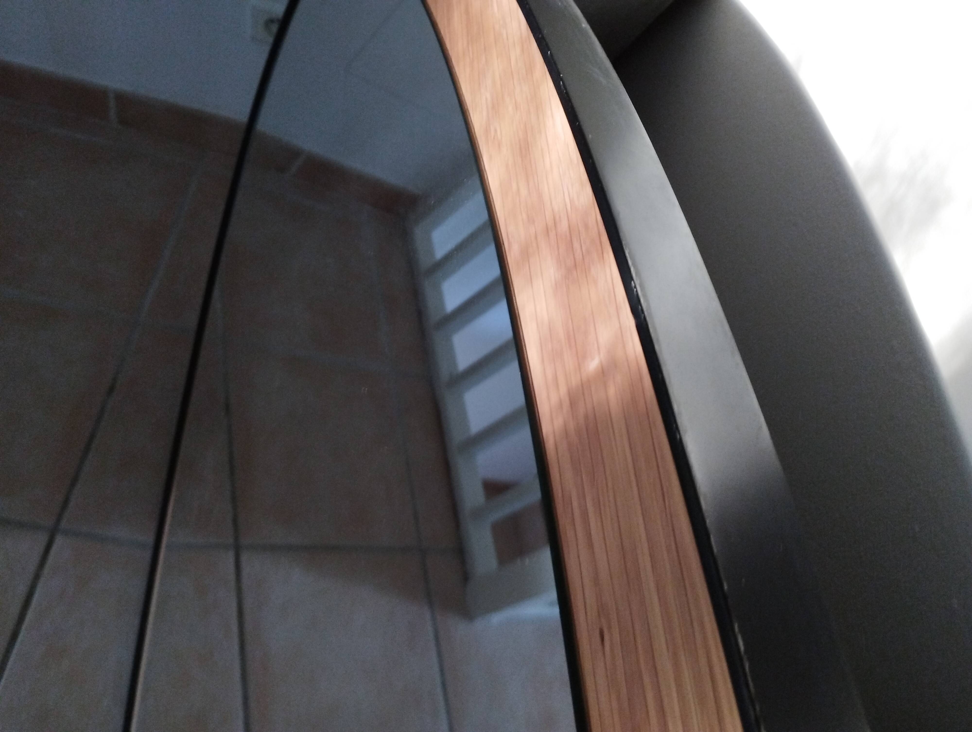 Grand miroir ovale