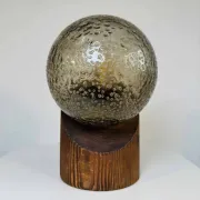 Lampe de table sphérique par Hustadt Leuchten, Allemagne, vers les années 1970.