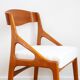 Chaise Baumann - Entièrement restaurée - Tissu, mousse & sangles : neuf