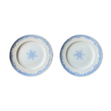 Set of 2 small Jules Vieillard plates