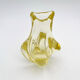 Organic Yellow Vase Miloslav Klinger ZBS - Bohemian Glass