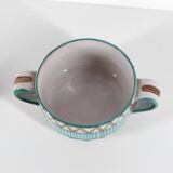 Ceramic pot signed RP Robert Picault, Vallauris, 1950s