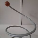 Porte parapluie spirale postmoderne 80s