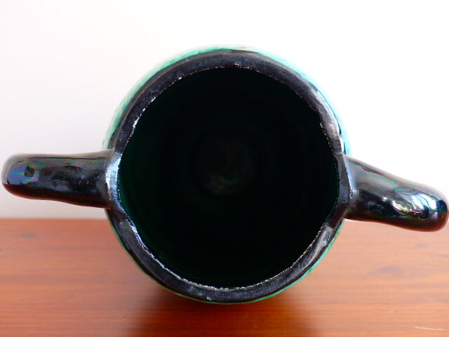 Vase ceramic glazed St. Clement by Blanche Letalle.