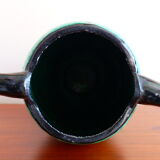 Vase ceramic glazed St. Clement by Blanche Letalle.