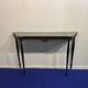 Elegant marble and rosewood console table, Italy, 1950s