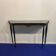 Elegant marble and rosewood console table, Italy, 1950s