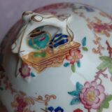 Minton porcelain covered baluster sugar bowl, 19th century