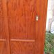 Vintage wardrobe with sliding door