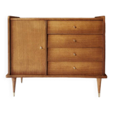 Chest of drawers with 1 door and 4 drawers