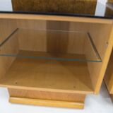 Ensemble de deux tables de nuit par Halabala pour UP Zavody, 1940s