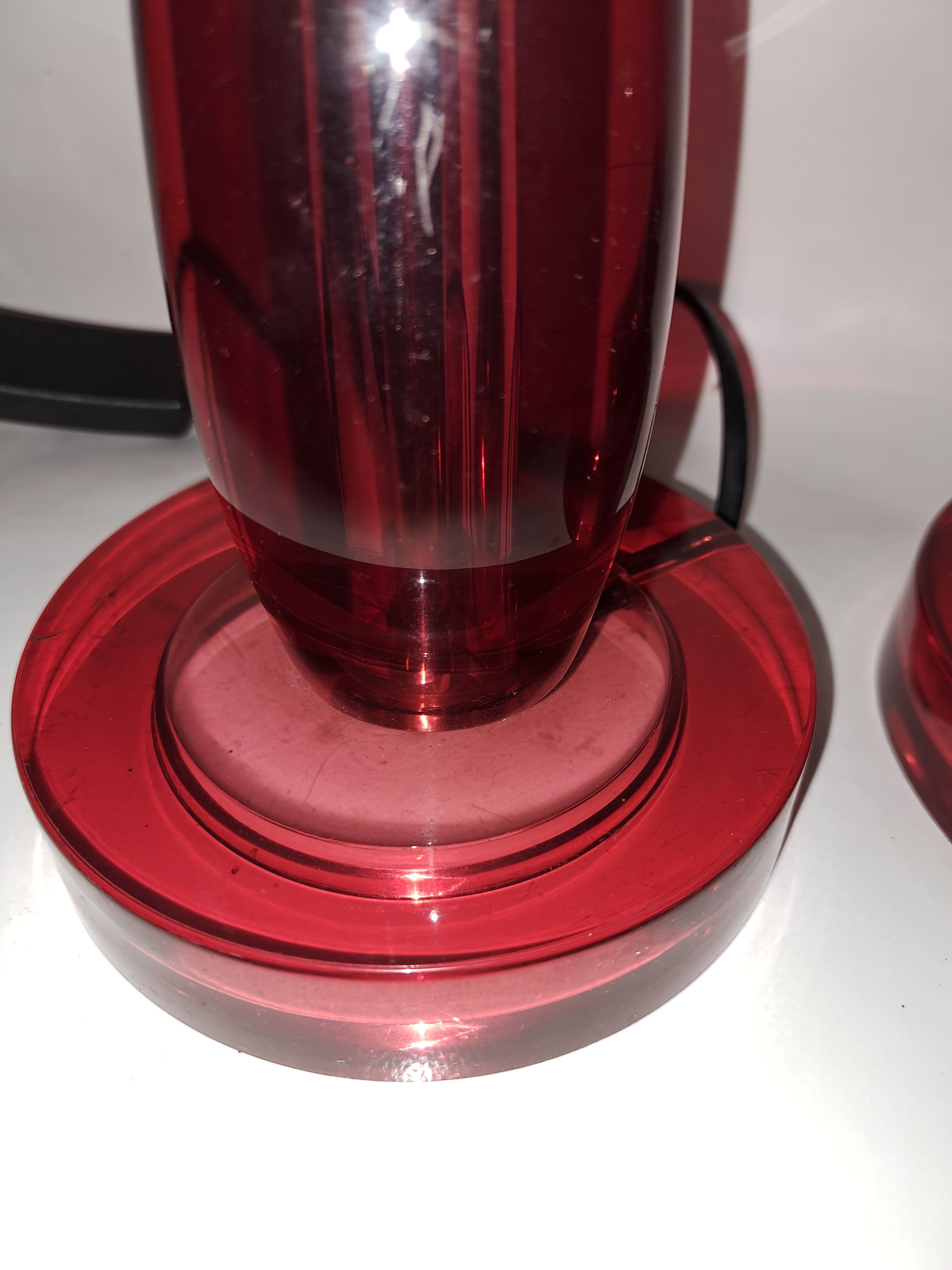 Pair of vintage lamps. 1980s.