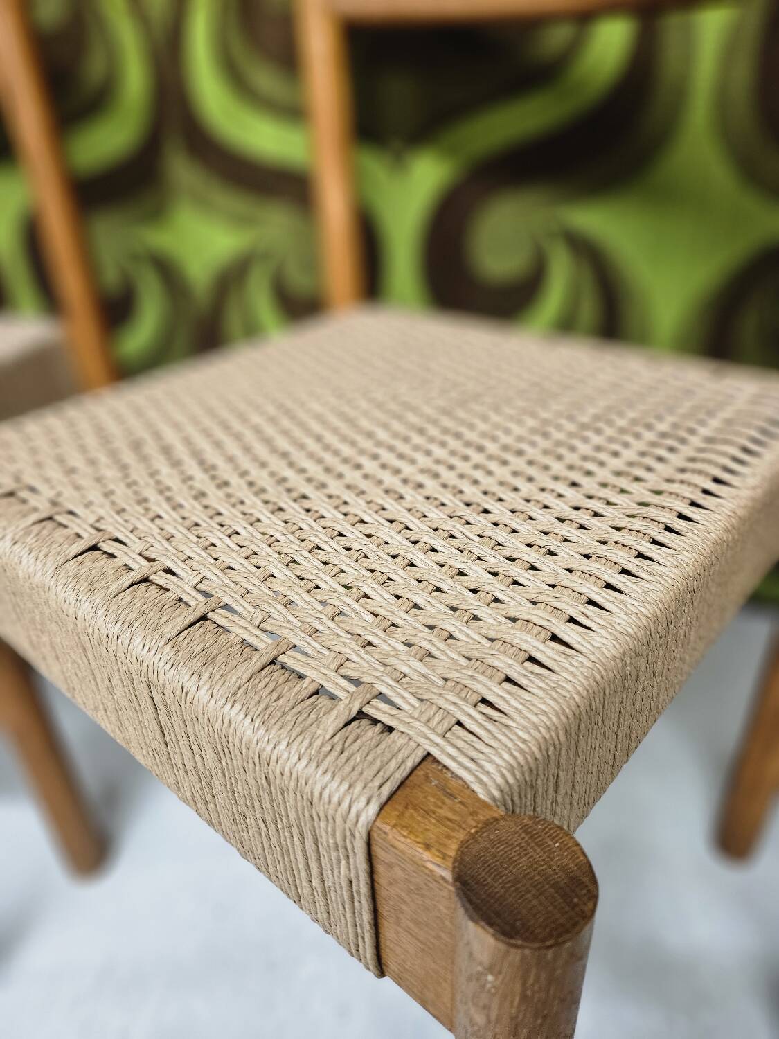 Set of 4 Danish chairs, 1970