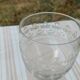 8 old water glasses engraved with a large frieze late XIX-XXth
