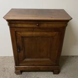 Walnut ogee jam maker from the early 20th century.