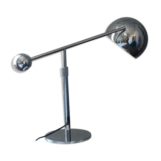 Desk pendulum 1970 vintage lamp