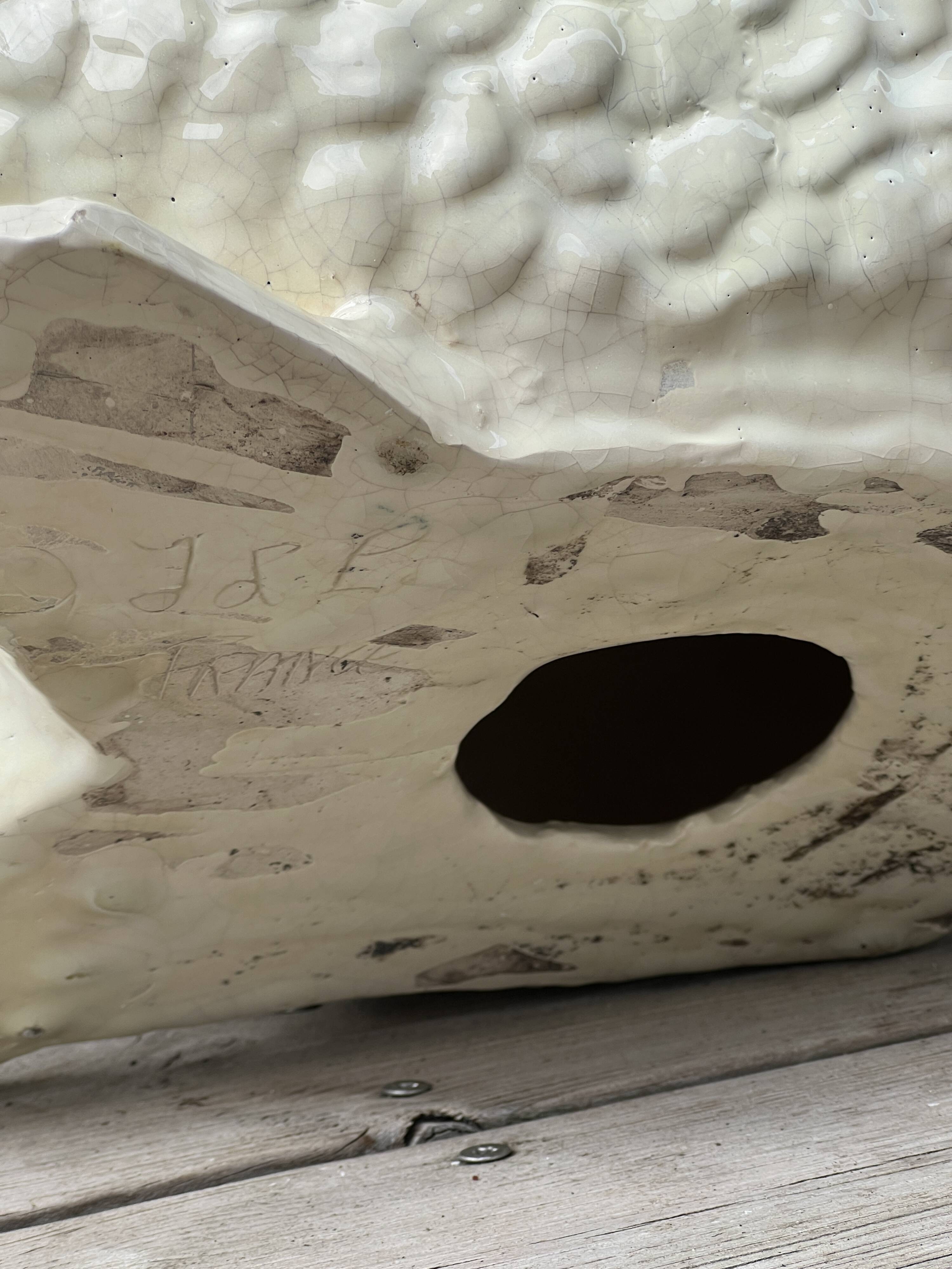 Ceramic goose