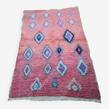 Handmade wool Berber rug 150 X 100 CM