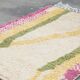 Colourful handwoven wool rug, 145 x 105 cm - P474